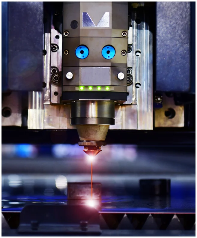 Image laser industriel